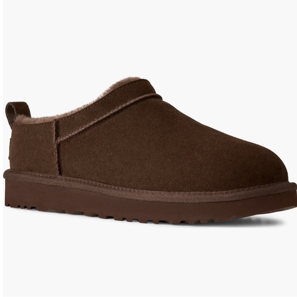 UGG Women’s Classic Micro Genuine Shearling Lined Slip-On NWT (Dusted Cocoa, 8)